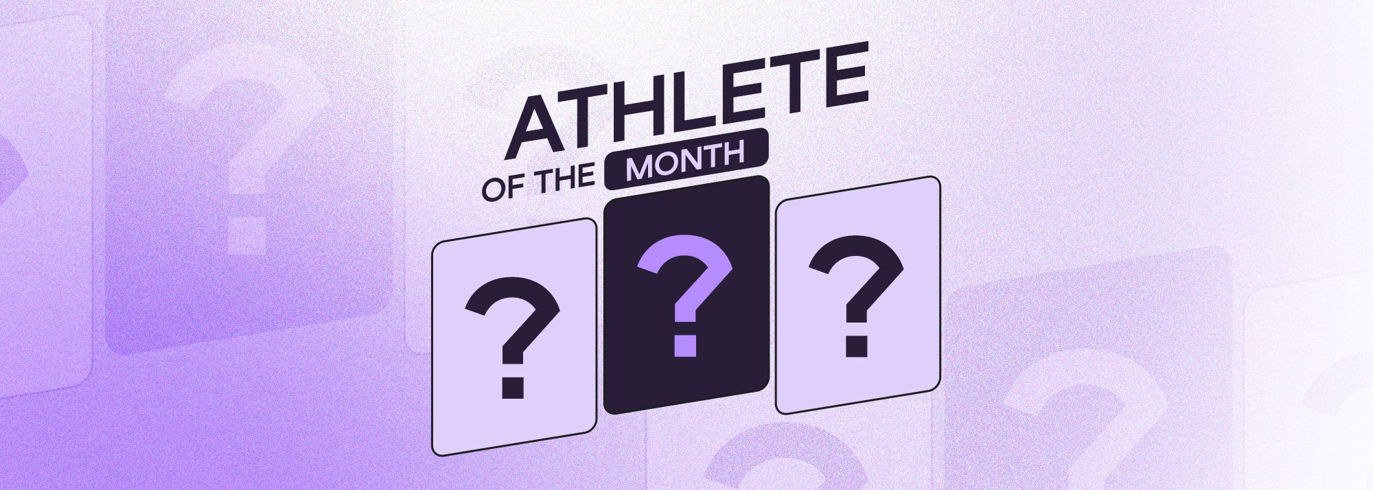 Athlete of the month