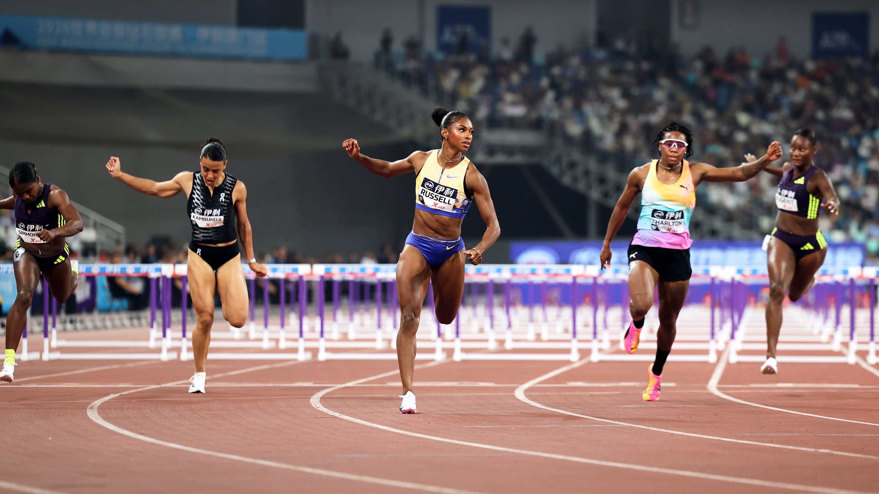 Masai Russell clocks 12.14 in Xiamen